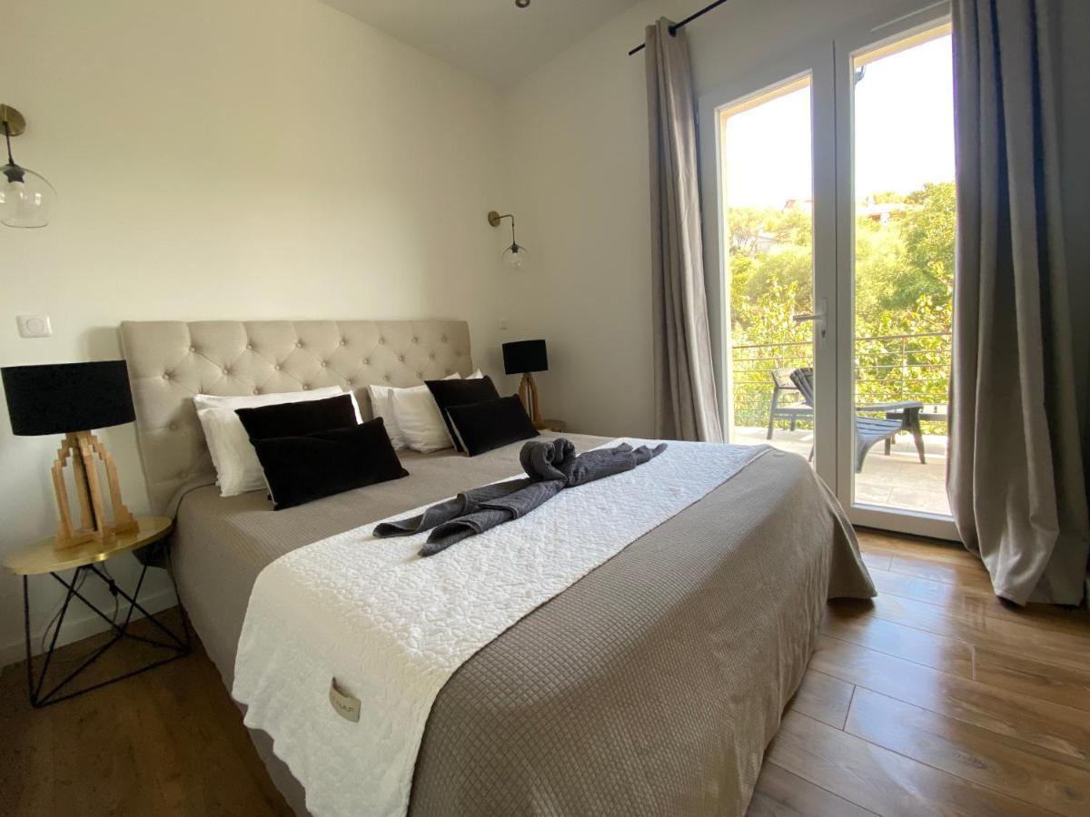 Home Sweet Home 2 Pieces 42 M2 Chambre, Salon, Cuisine, Grande Terrasse, Parking Proche Centre Ville Et Mer Бастия Екстериор снимка