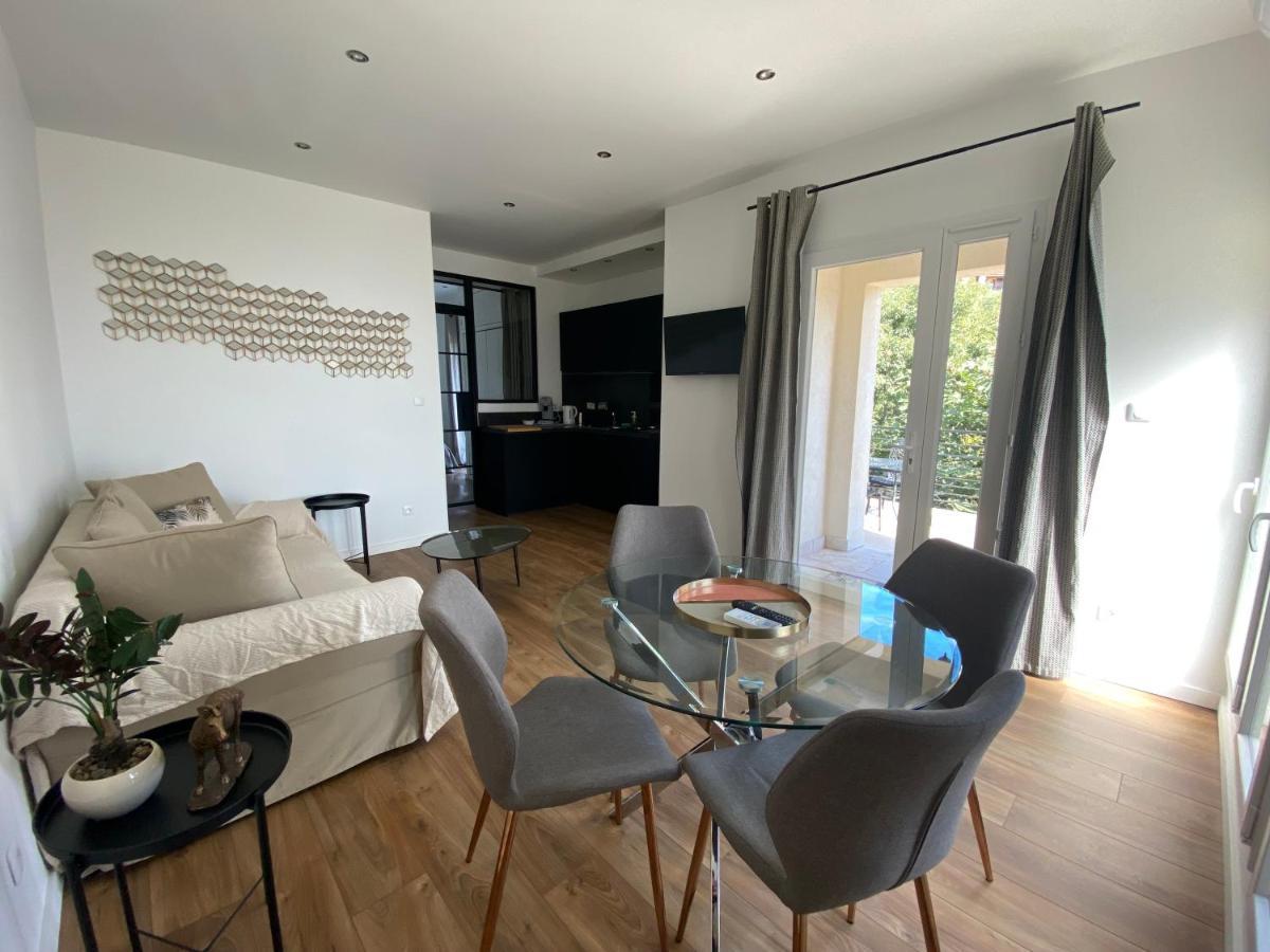Home Sweet Home 2 Pieces 42 M2 Chambre, Salon, Cuisine, Grande Terrasse, Parking Proche Centre Ville Et Mer Бастия Екстериор снимка