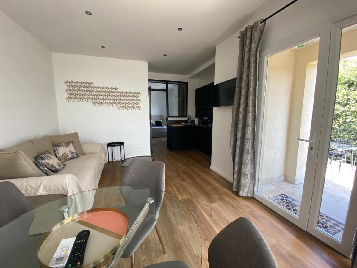 Home Sweet Home 2 Pieces 42 M2 Chambre, Salon, Cuisine, Grande Terrasse, Parking Proche Centre Ville Et Mer Бастия Екстериор снимка